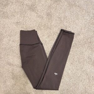 Alo yoga houndstooth leggings xxs